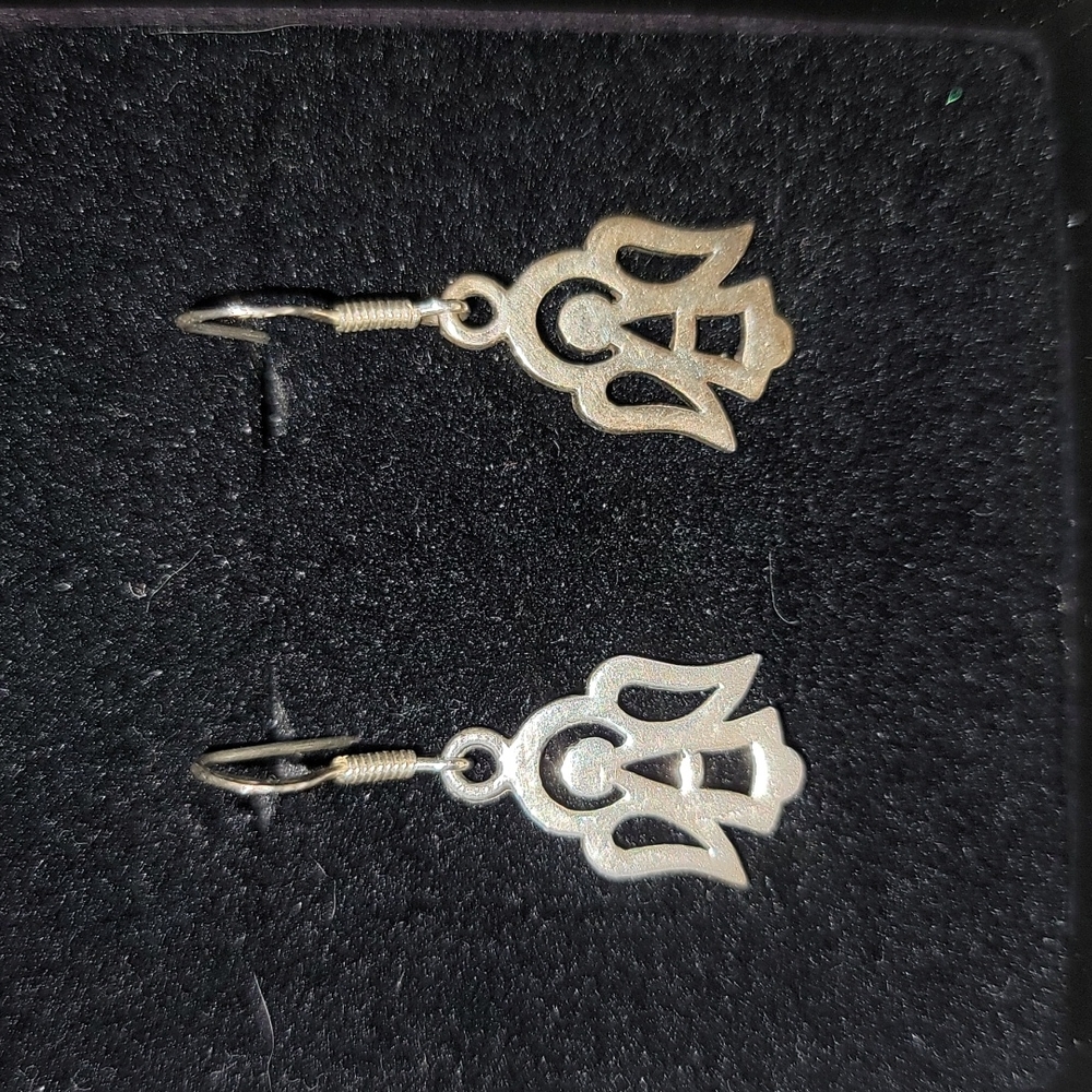 Sterling Silver Angel Earrings .925